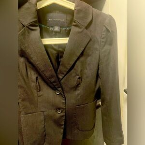 Rare pinstripe suit - excellent tailoring and feminine touches